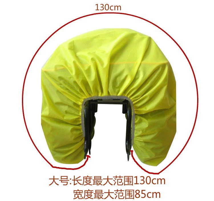 Hàng ghế sau xe đạp che mưa thiết bị waterproof đi xe không thấm nước bag túi xe đạp leo núi - Mưa che / Ba lô phụ kiện balo đi học nam