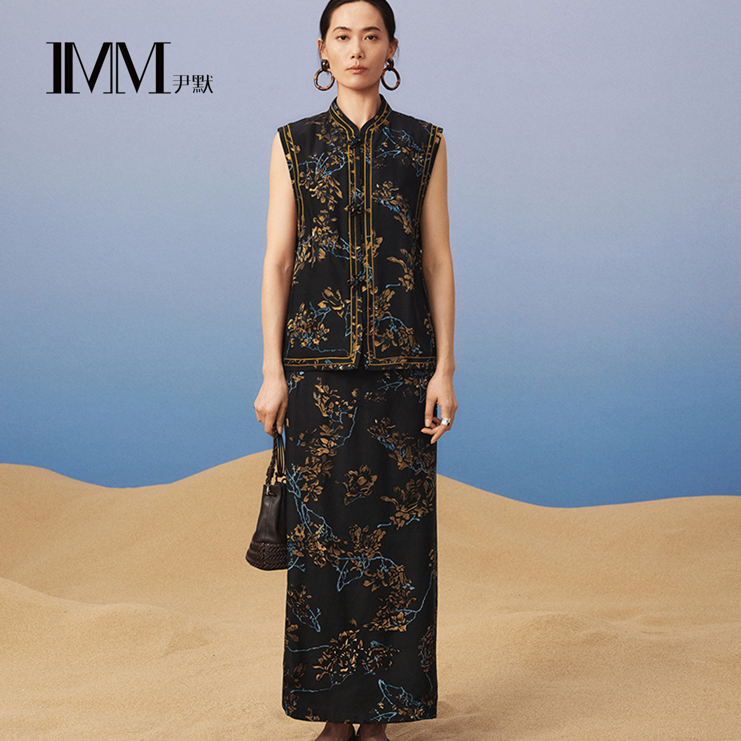 The same style as the mall’s Yinmo Mulberry Silk New Chinese Style Vest