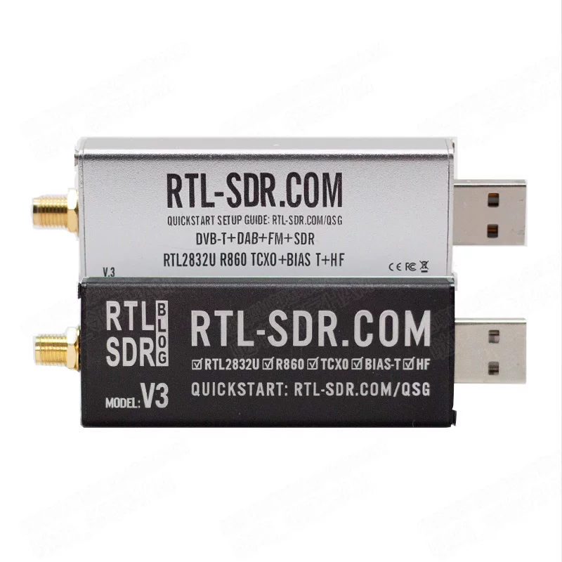 RTL-SDR BLOG V3 R820T2 апгрейд R860 TCXO оригинальное программное радио-приёмник HF