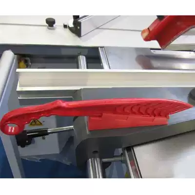 Woodworking precision push table saw accessories Red pusher cutting board saw push knife Woodworking feeding auxiliary tools