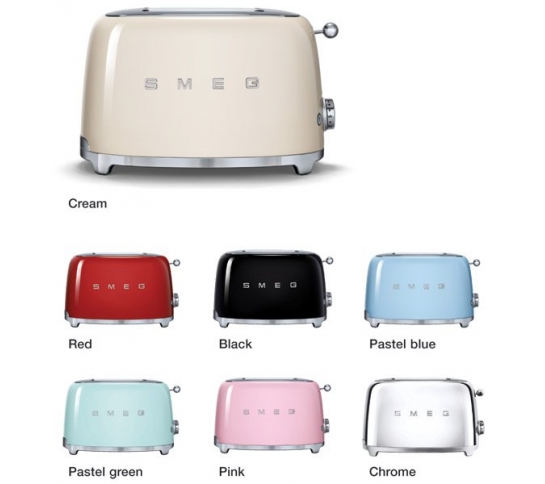 SMEG Italy spit driver toaster toaster retro design TSF01 series-Taobao