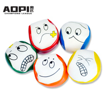 Childrens throwing sandbags PU leather sandbags Kindergarten sandbags Throwing game sandbags for primary school students Cartoon canvas