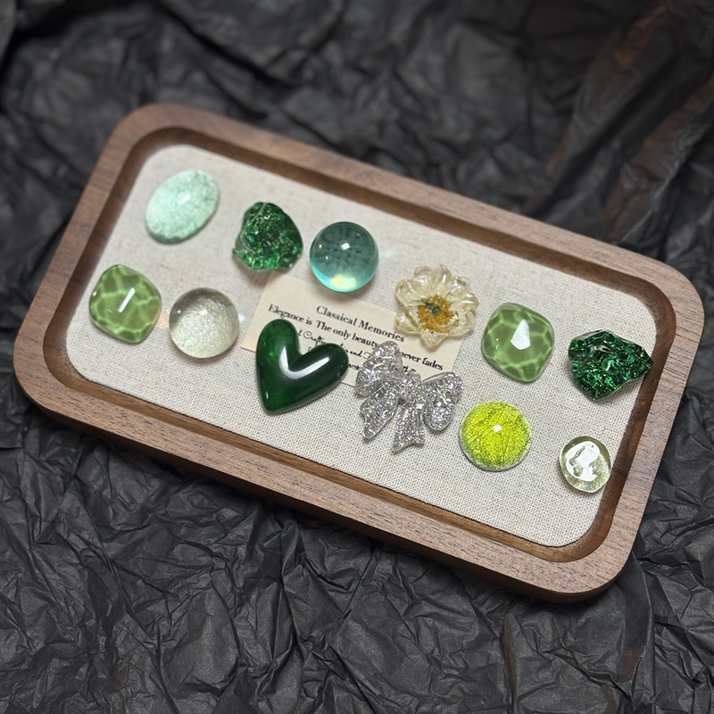 Original High-Quality Green Gemstone Clog Shoe Charms Accessories Shoe Buttons Suitable for Crocs Decoration DIY Original High-Quality Green Gemstone Clog Shoe Charms Accessories Shoe Buttons Suitable for Crocs Decoration DIY