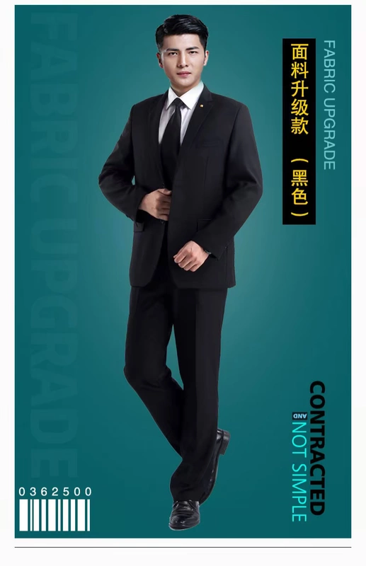 Bộ đồ vest nam bốn mùa công sở quần áo đi làm thanh niên kinh doanh chuyên nghiệp váy phỏng vấn phù hợp với đám cưới nam