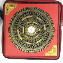 2019 Taiwan Dongding professional compass 6 inch 2 three-in-one Feng Shui Compass Yang Gongpan send vertical ruler