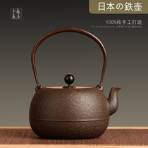 Longshantang iron pot cast iron teapot tea kettle imported from Japan non-coated cooking Southern iron kettle