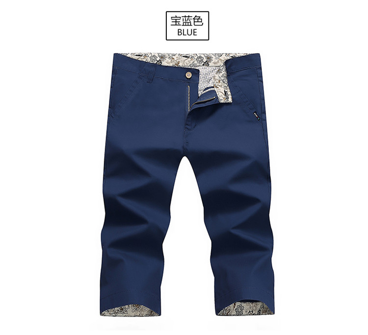 Đặc biệt hàng ngày mùa hè quần short giản dị nam quần short thanh niên quần mỏng cotton bãi biển quần mùa hè cắt quần quần jean nam cao cấp