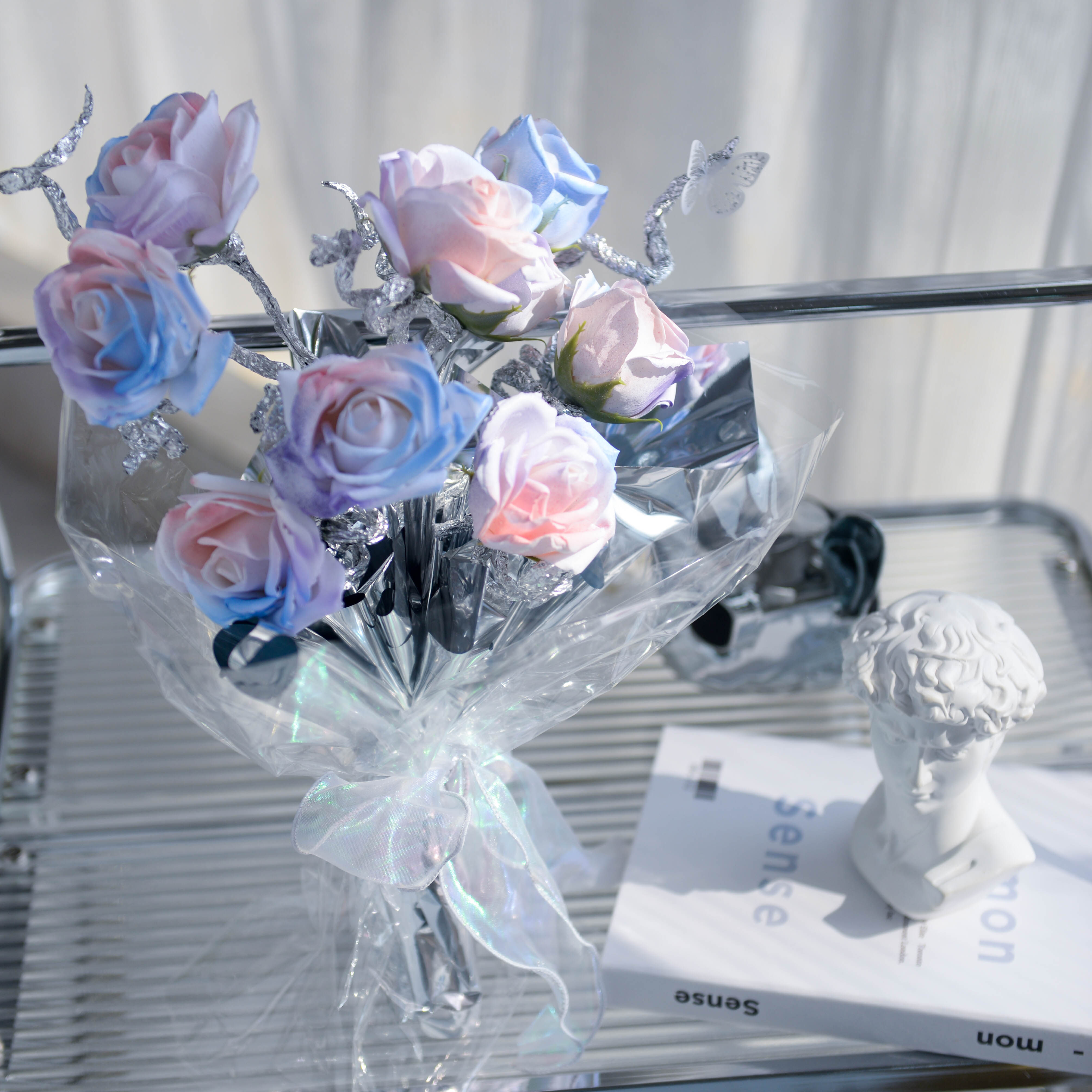 Advanced Walking With Extreme Light Rose Bouquet Girlfriends Birthday Gifts Send Girl Wife Practical especially refined to a friend 