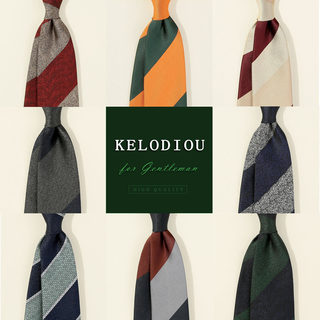 Italian Wide Striped Color-Blocked Formal Business Tie for Men 8cm Professional Attire Interview Work Meeting Gift Box Set