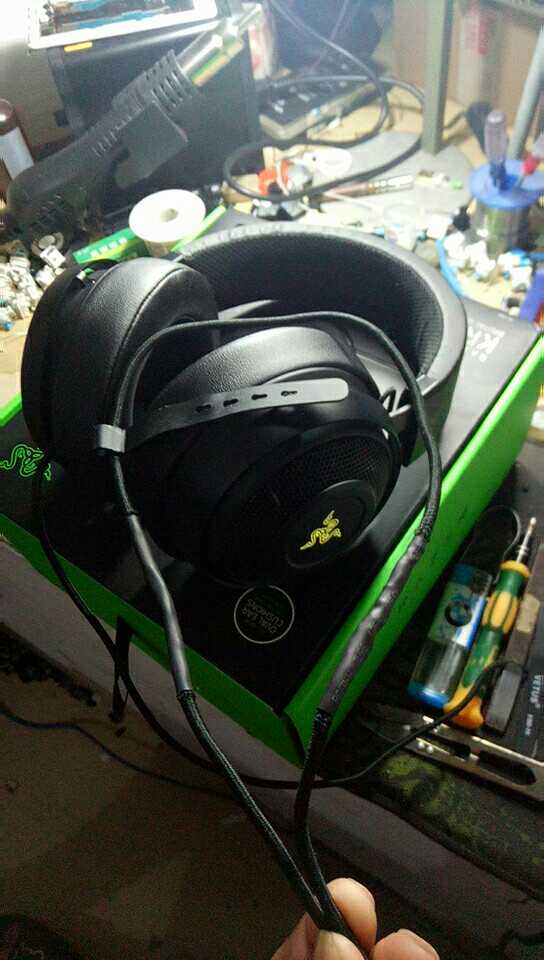 Headphones, headsets, earplugs, in-ear repair, maintenance, refurbishment, replacement of wires, replacement of plugs