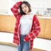 Cửa hàng quần áo Handu xuân 2020 phiên bản mới của Hàn Quốc áo len lỏng lẻo áo len nữ YK9376 Kun - Áo len cổ chữ V Áo len cổ chữ V