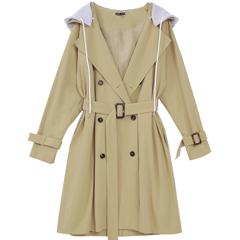 Trench pour femme HSTYLE     en Coton en Coton - Ref 3227116 Image 5