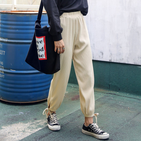 韩都衣舍 宽松纯色九分灯笼裤 天猫优惠券折后￥63包邮（￥83-20）4色可选