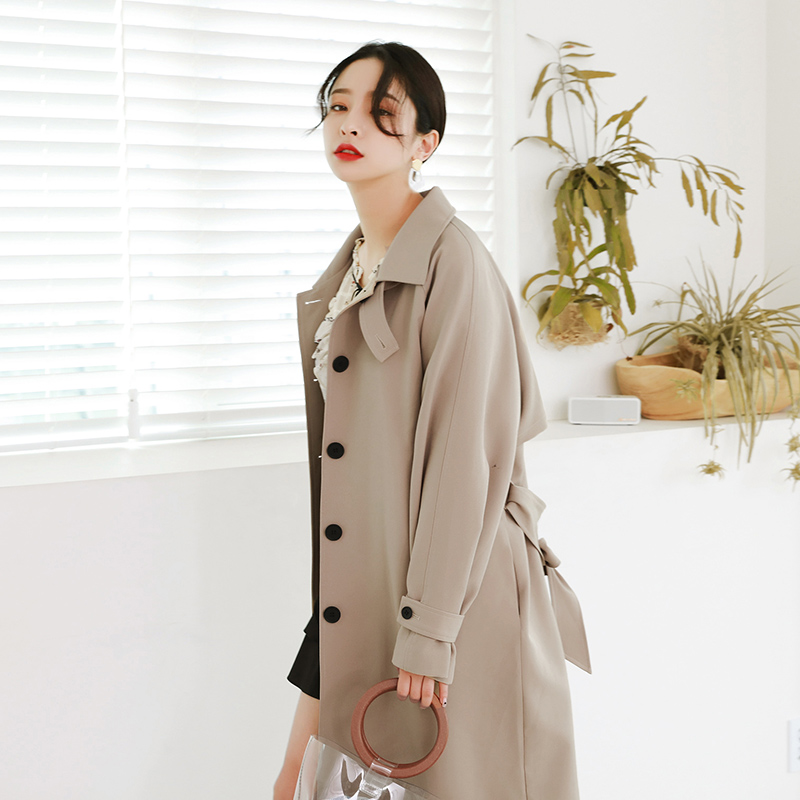 Trench pour femme HSTYLE     en Polyester - Ref 3227189 Image 3