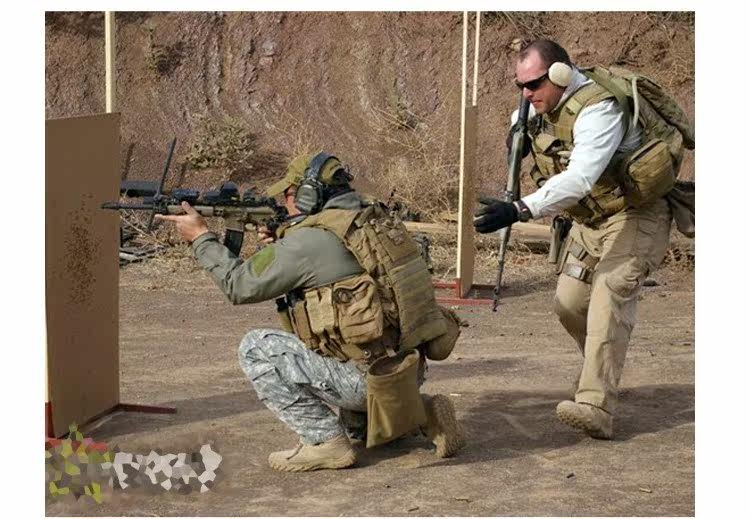 Bottes militaires pour homme en Anti-fourrure - Ref 1397681 Image 16