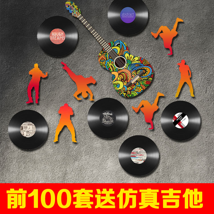 Living room bedroom Creative decorations TV sofa Background wall Xuanguan Mural Bar Coffee Dining Room Retro Hung Painting