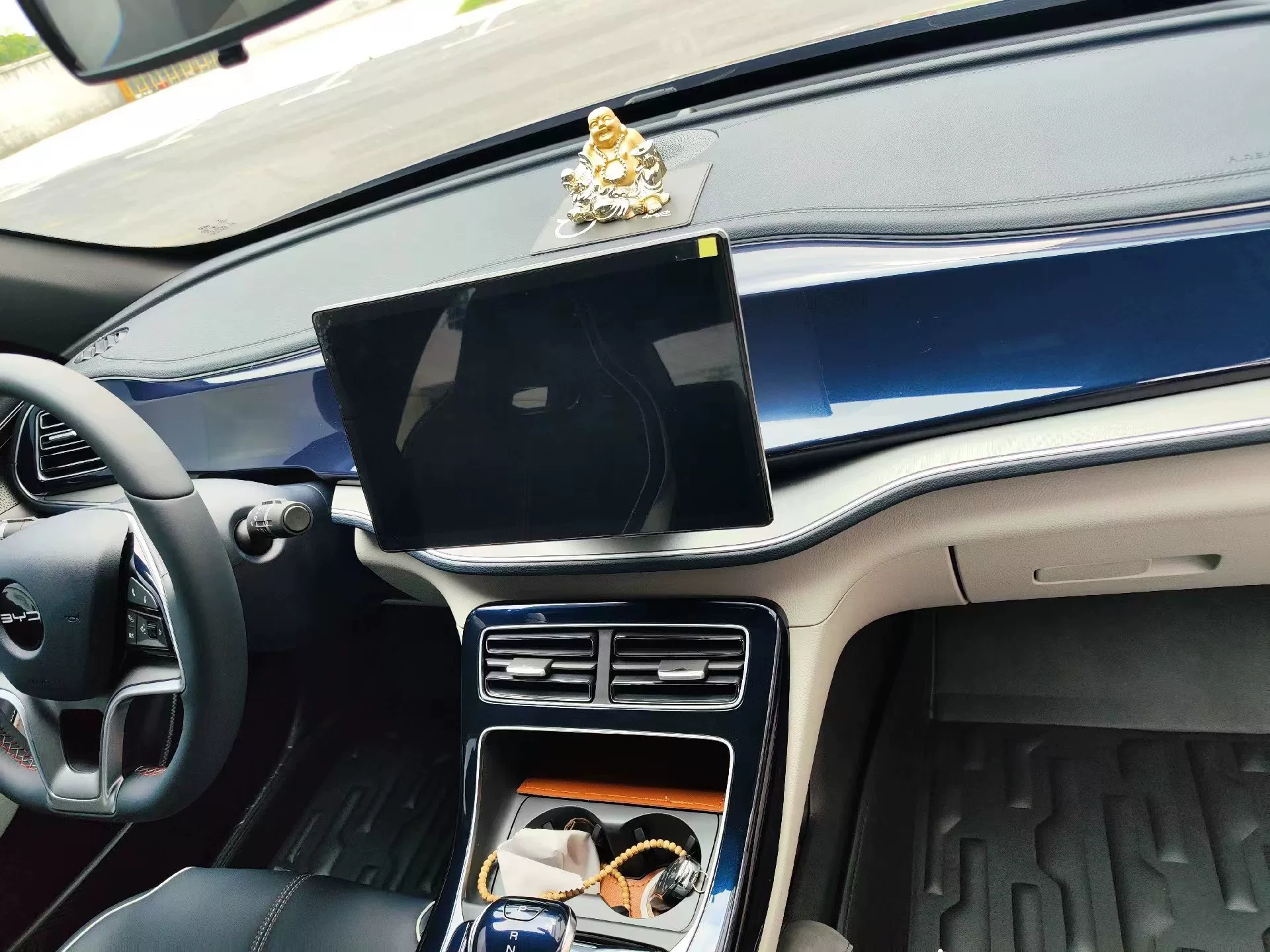 Оригинальная центральная панель BYD 12.8 дюймов с большим экраном Song pro Qin plusdmi Qin plus EV обновление оригинал 12.8