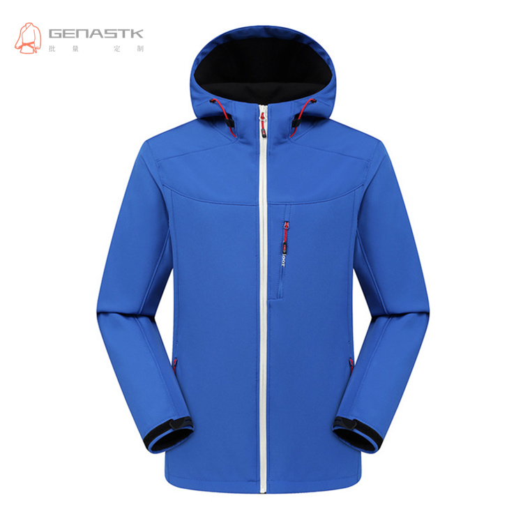 Outdoor soft shell jacket men's spring and autumn new jacket windproof jacket Charge soft shell jacket sports jacket female slim custom