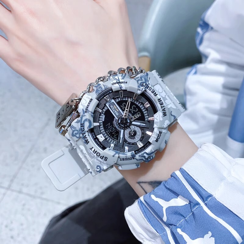 Wu Hu Shangjiang (King Yibo) Same Style Watch Men's Mechanical Junior High School Student Electronic Trendy Women's Unicorn Youth