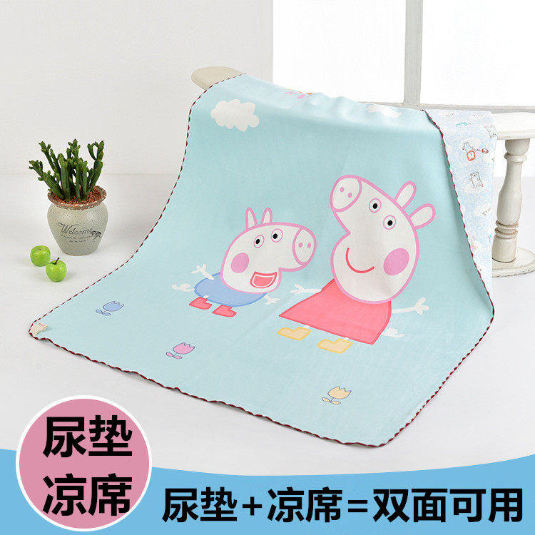 Newborn Leakage Prevention Water Absorbent Urine Mat Waterproof Baby Supplies Cool Mat Spring Autumn Summer And Infant Anti-Urine Mat Aunt Mat