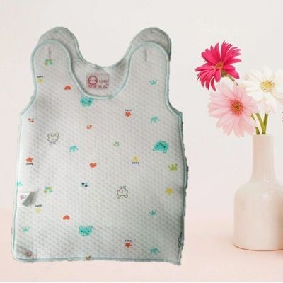 Sơ sinh vest quần áo cotton baby baby lót thân mật dưới xuân, hạ, thu, đông mỏng bốn mùa vai khóa.