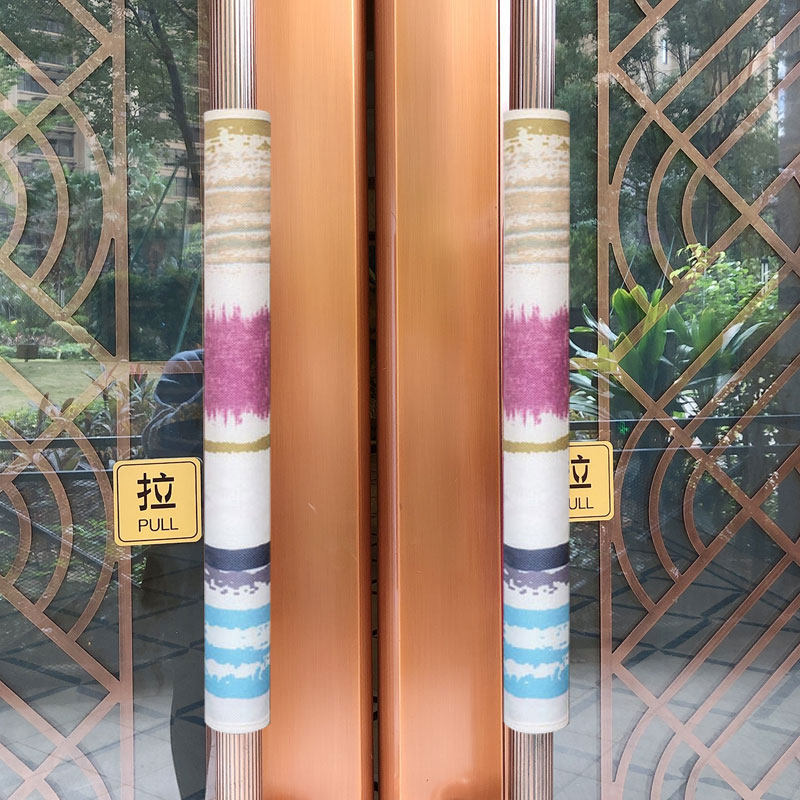 Door handle cover refrigerator door handle cover shop glass door handle gloves pull gloves handle armrest cover