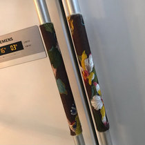 Double door refrigerator door handle gloves thickened extended anti-collision door glass door handle gloves armrest protective cover