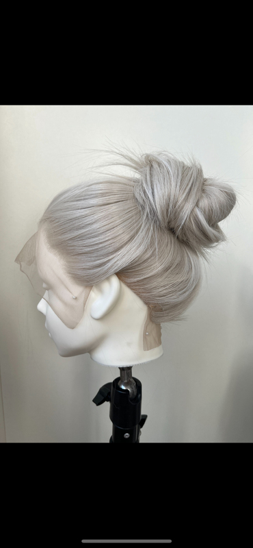 【Jiashun Imported Japanese Silk】13×6 Hand-Knitted Lace High-Temperature Fiber Can Be Used for Bun Hairstyles and High Ponytails Wig