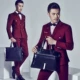 2018 Jacob nam mới phù hợp với phù rể trang phục trang phục phù hợp với chủ đề phòng thu khuyến mãi phiên bản tự tu của Hàn Quốc bộ vest nam trẻ trung