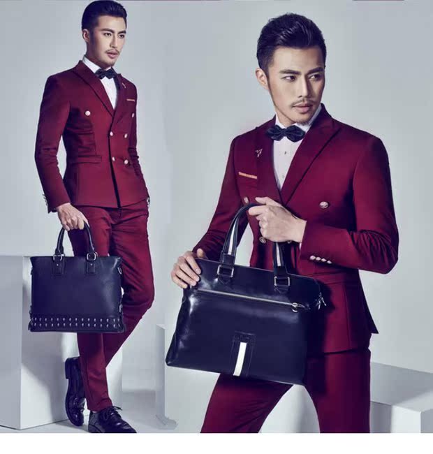 2018 Jacob nam mới phù hợp với phù rể trang phục trang phục phù hợp với chủ đề phòng thu khuyến mãi phiên bản tự tu của Hàn Quốc quần đũi nam