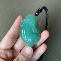 East Ling Jade Bully King Leopard Lexie Small Pendant With Male And Female Pendants Leather Cuu Jade Pendant Necklace Jewelry Jade Pendant Jade Pei
