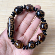 Nine Eyeballs Beads Hand Strings of Men and Women Couples Transfers Beads Manate Raw Stone Carers Pao Safe Hands Chain Retro Fashion