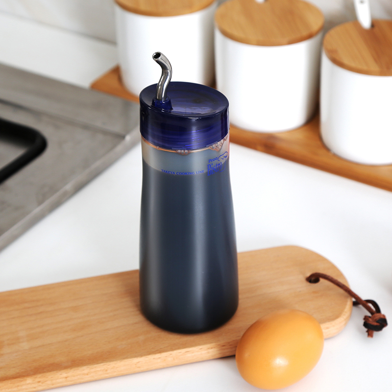 Japan Import Bottling Oil Bottle Kitchen tank Domestic Pour Oil Bottle Anti Spill Pot Plastic Vinegar Bottle Sauce Bottle