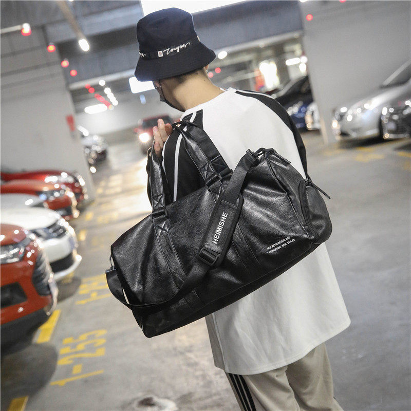 Short-distance travel bag men's handbag women's business trip large-capacity travel bag lightweight luggage bag bag waterproof fitness bag tide