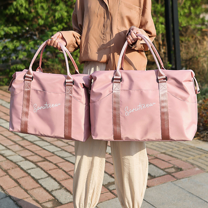 Travel Package Female Hand Light Net Red Large Capacity Travel Short Luggage To Be Produced Bag Cashier Bags Sports Fitness