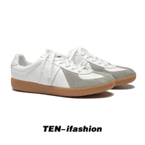 2020 autumn and winter New German indoor training shoes German training shoes men and women couples fashion trend small white shoes handmade shoes