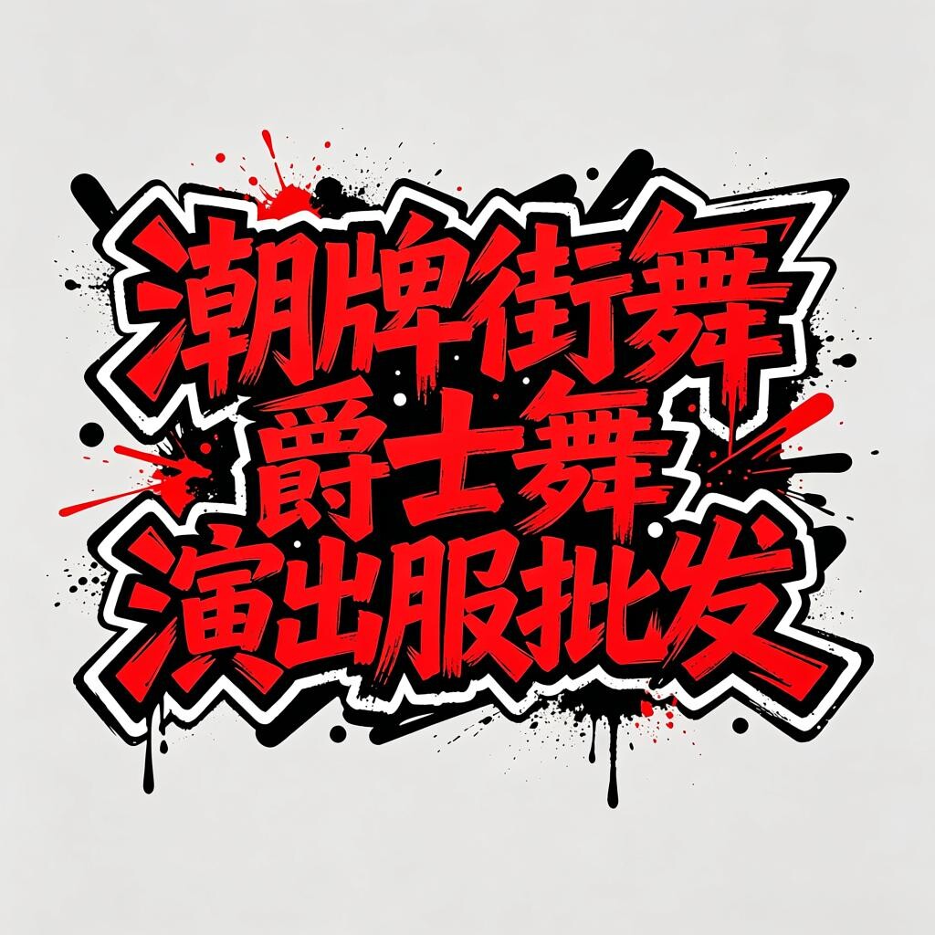 少儿潮牌街舞爵士舞演出服批发