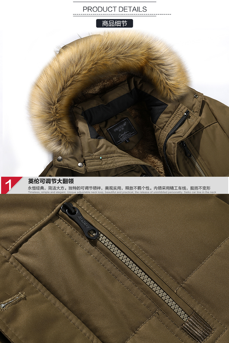 Blouson hiver pour homme      en Polyester - Ref 3112068 Image 22