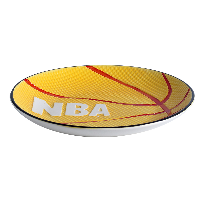 Dishes suit household children cartoon creative eats one bowl dish dish dish glass ceramic tableware