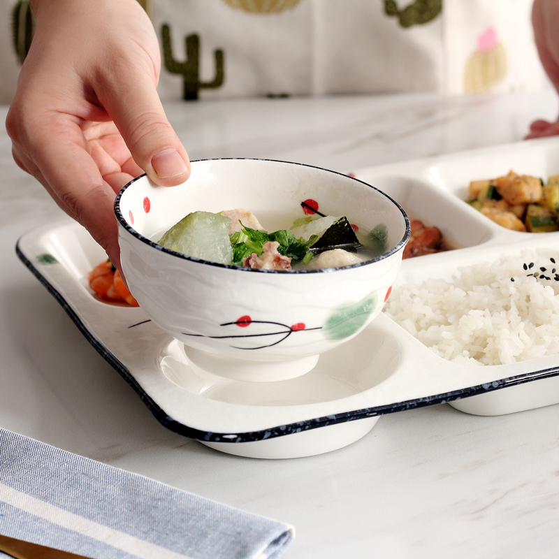 Japanese ceramics creative household dish dish dish snack plate frame web celebrity particulary if plate tray is one food tableware