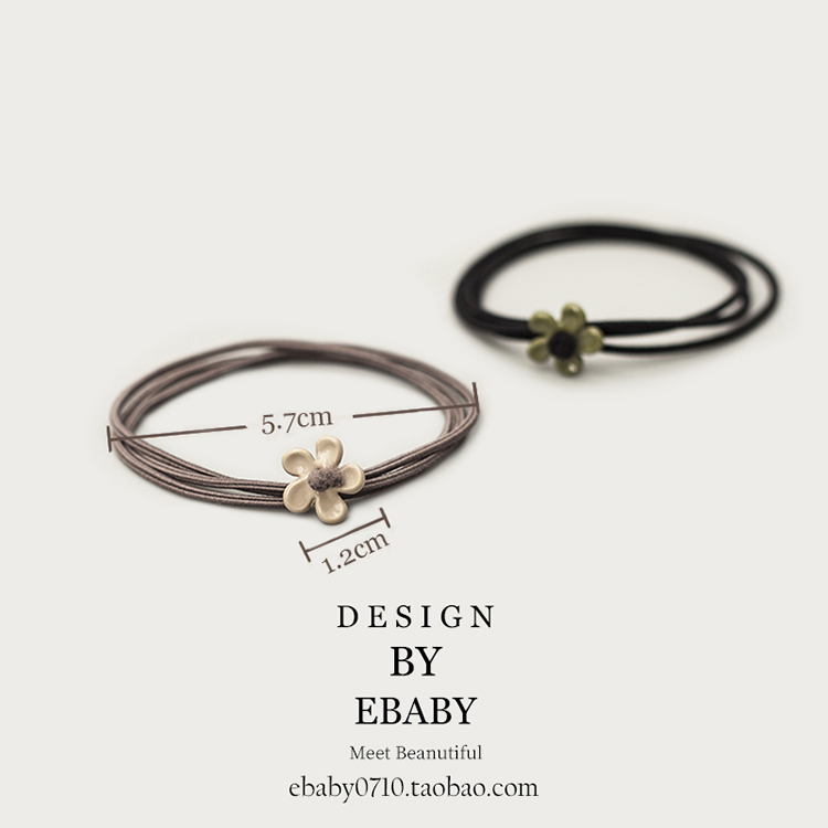 Người lớn tóc ban nhạc cao su ban nhạc nhỏ cúc đầu dây Hàn Quốc nhỏ tươi rừng nữ dây tóc cô gái trái tim nhỏ đuôi ngựa vòng tóc cây trâm cài tóc