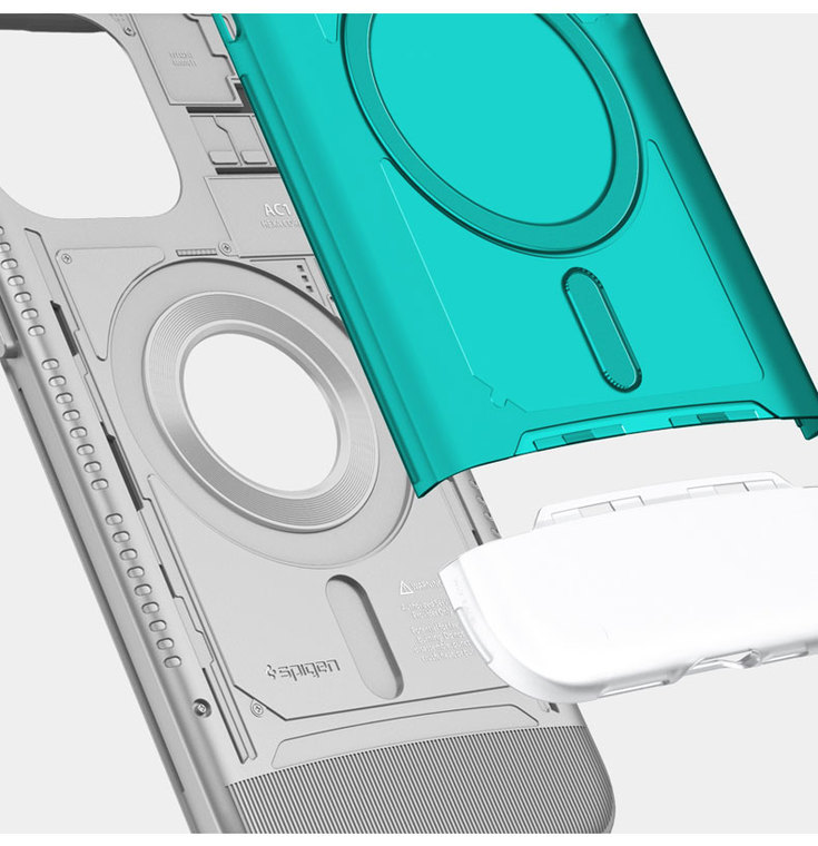 SGP Spigen Classic C1 MagFit Tough Shockproof High End Premium 15 Pro iPhone Case