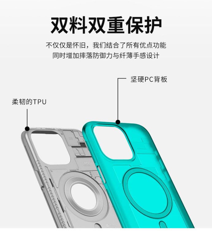SGP Spigen Classic C1 MagFit Tough Shockproof High End Premium 15 Pro iPhone Case