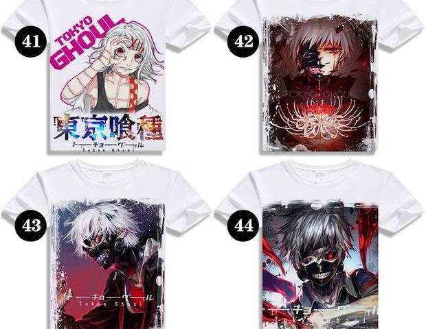 Tokyo Ghoul 喰 金 金 Kim Jung Kirishima Dong Xiang Anime Nhật Bản xung quanh quần áo áo thun dài tay thoải mái - Carton / Hoạt hình liên quan hình sticker đẹp