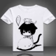 2017 Tomb Notes Quần áo Anime Quần áo ngắn tay nam và nữ Zhang Qiling Muffled Oil Chai Little Brother Chai Evil T-shirt áo thun thể thao nam