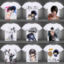 2017 Tomb Notes Quần áo Anime Quần áo ngắn tay nam và nữ Zhang Qiling Muffled Oil Chai Little Brother Chai Evil T-shirt áo polo nam hàng hiệu Áo phông ngắn