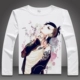 Tokyo Ghoul 喰 金 金 Kim Jung Kirishima Dong Xiang Anime Nhật Bản xung quanh quần áo áo thun dài tay thoải mái - Carton / Hoạt hình liên quan