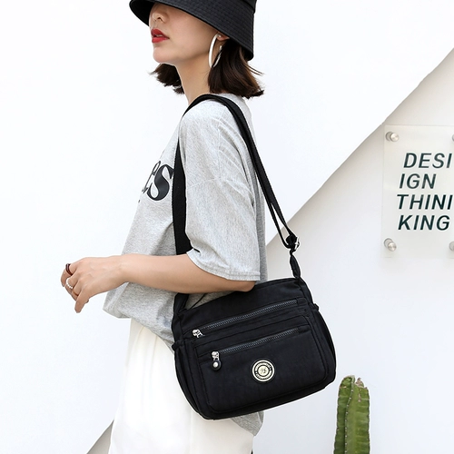 Нейлоновая сумка через плечо, сумка на одно плечо, вместительная и большая модная сумка для путешествий для отдыха