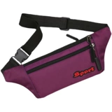 Износостойкая тонкая спортивная универсальная поясная сумка для отдыха подходит для мужчин и женщин, ткань оксфорд, для бега