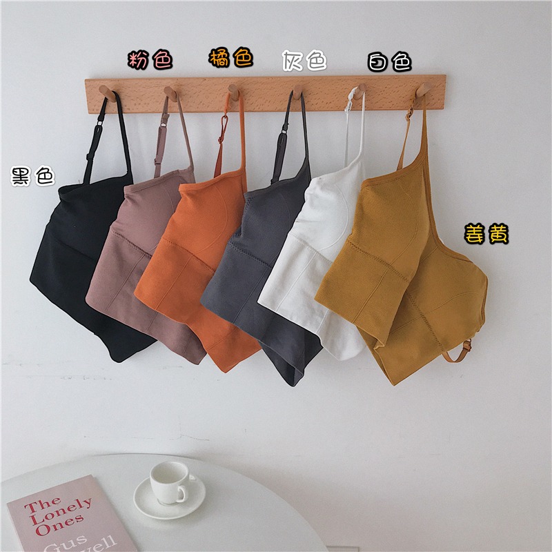 Summer 2022 new women's anti-walking light beauty back underwear wrapped in undershirt with a small harness for a small harness